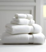 فوطة يد وايت جولد 33×33 – Pure Cotton Elegance