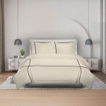 غطاء لحاف قطني بشريط أنيق – لمسة راقية بتفاصيل مميزة