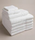 ⁦طقم مناشف 100% قطن – 3 قطع (منشفة حمام + منشفة وجه + منشفة يد)⁩ - الصورة ⁦3⁩