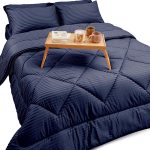 لحاف شتوي مخطط – دفء مثالي ونعومة فائقة