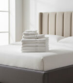 ⁦Cotton Towel Set – Soft & High Absorbency⁩ - الصورة ⁦2⁩